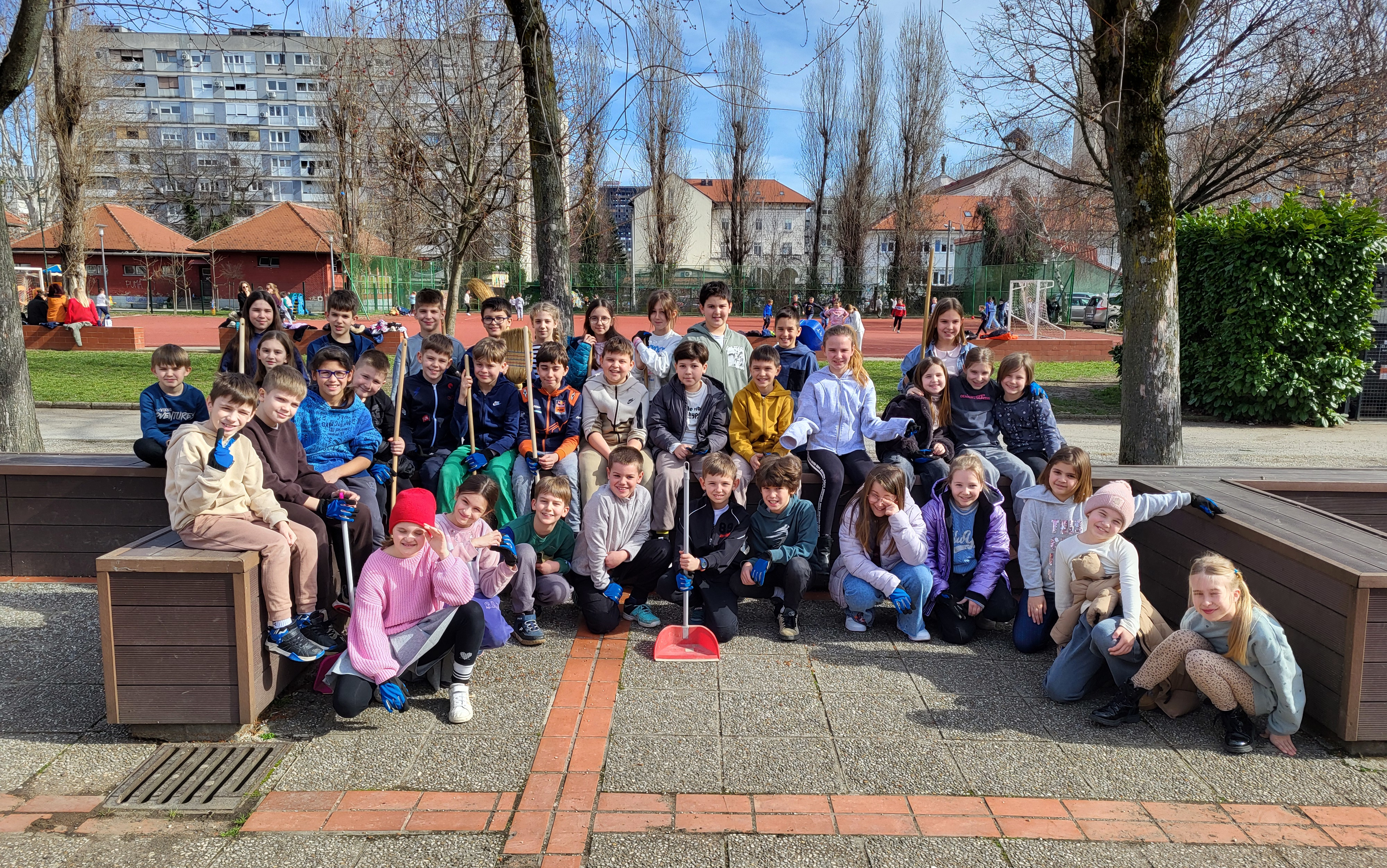 Sakupljanje lišća 3. razreda