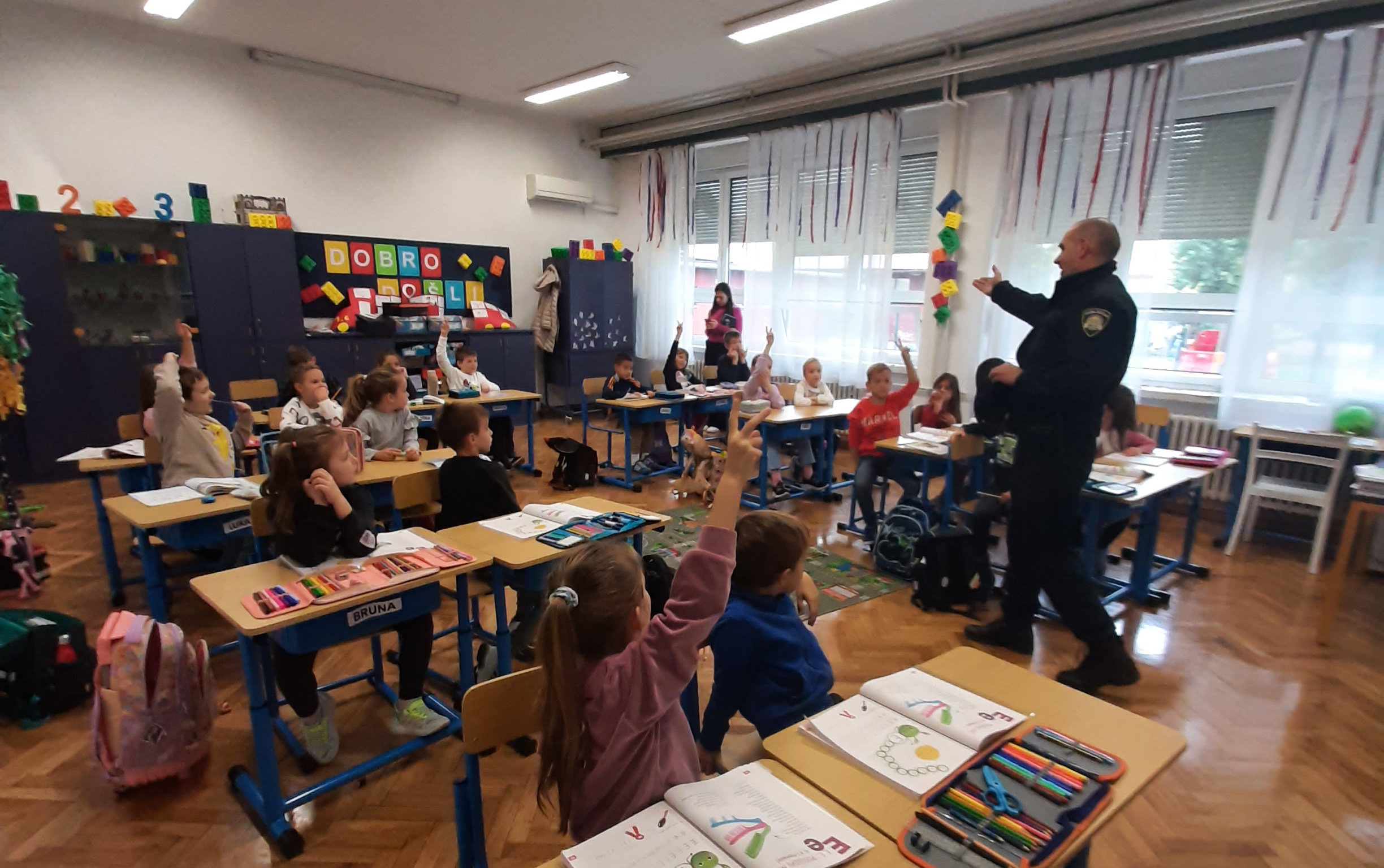 Posjet policajca u 1.C razredu