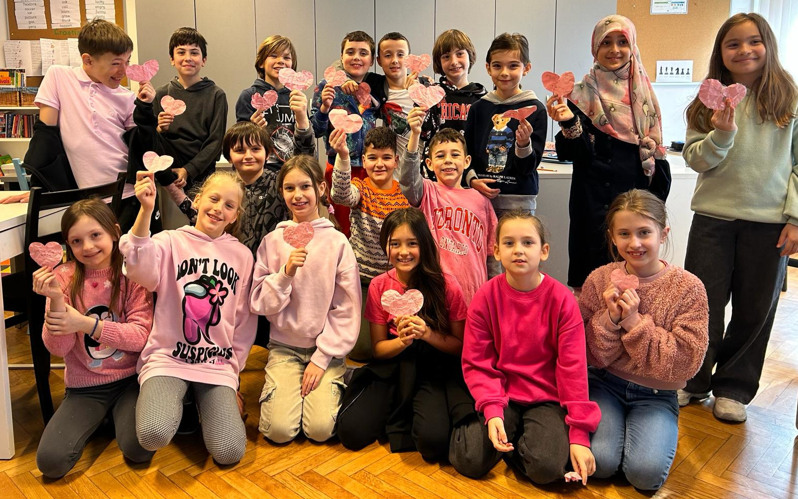PYP3 Students Embrace Kindness on Pink Shirt Day