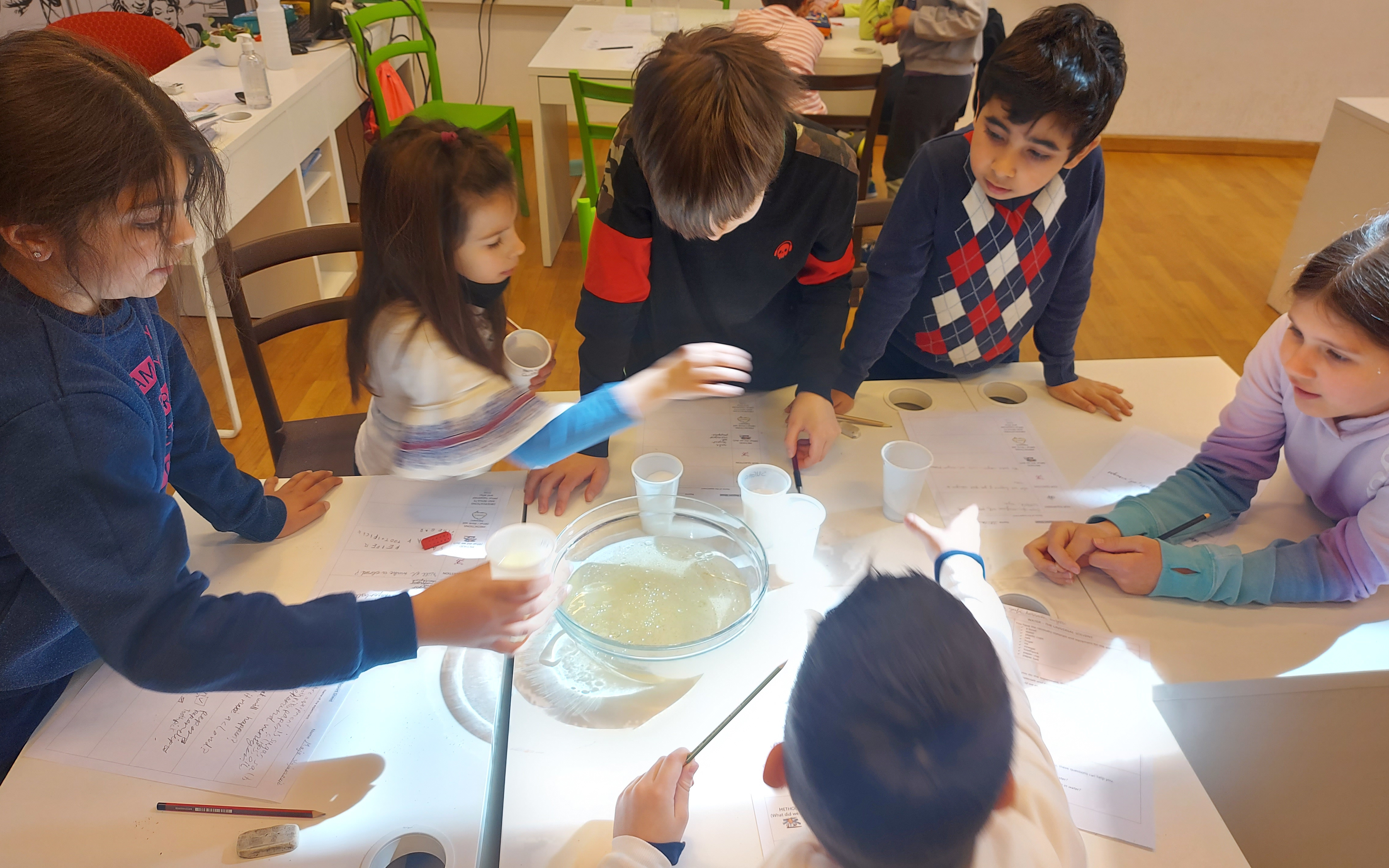 Attention! Science experiments in progress!