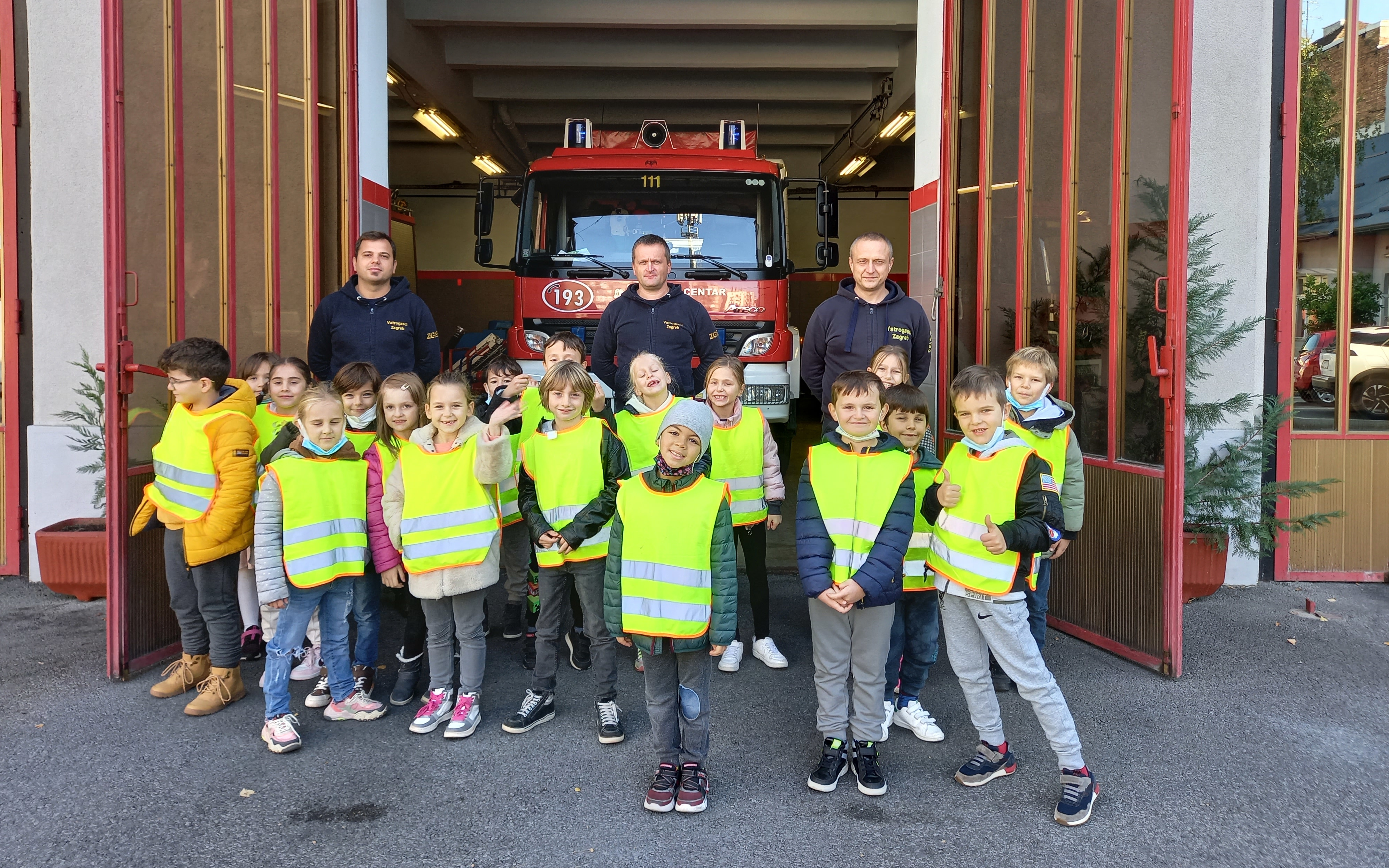 A visit to the fire station