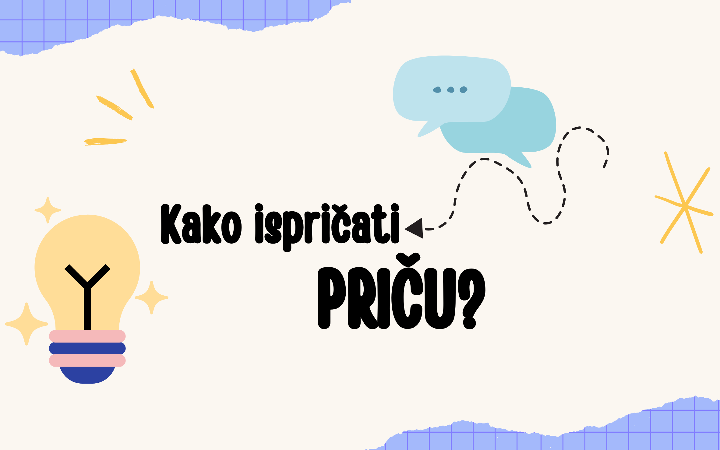 Kako ispričati priču?