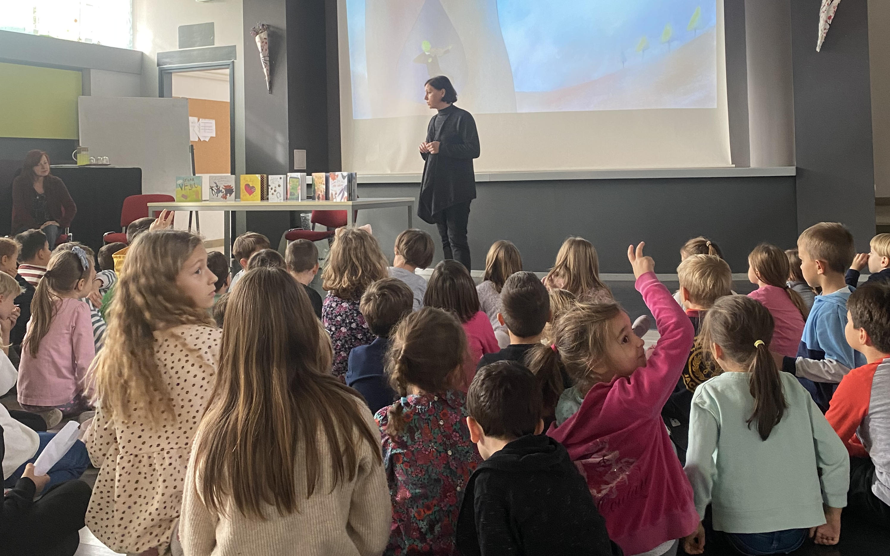 Meeting the author and illustrator