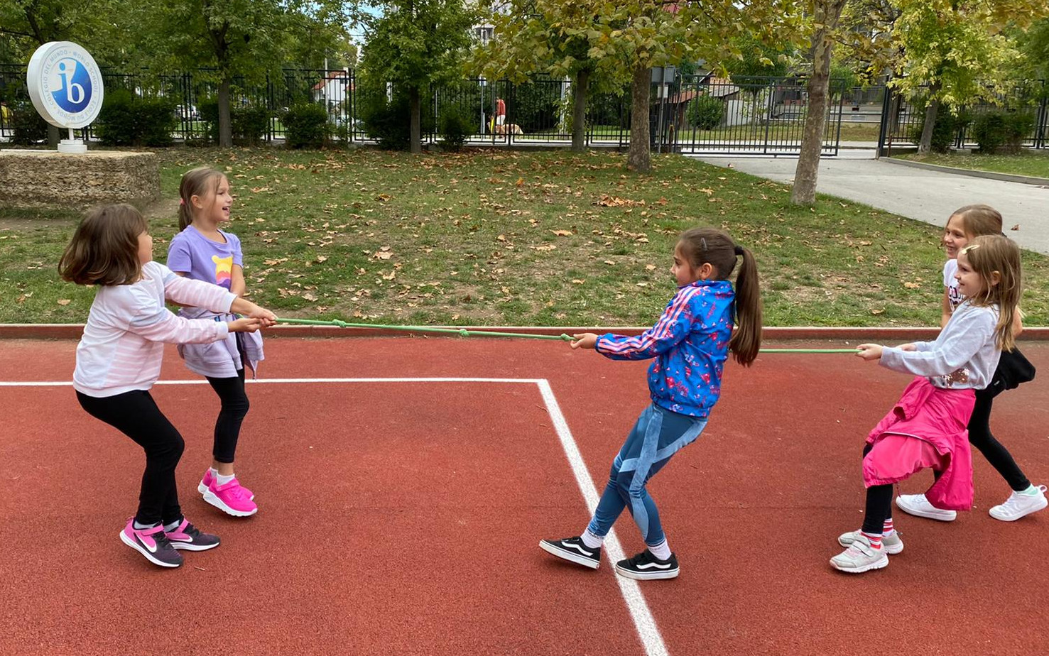 Outdoor time in PYP1