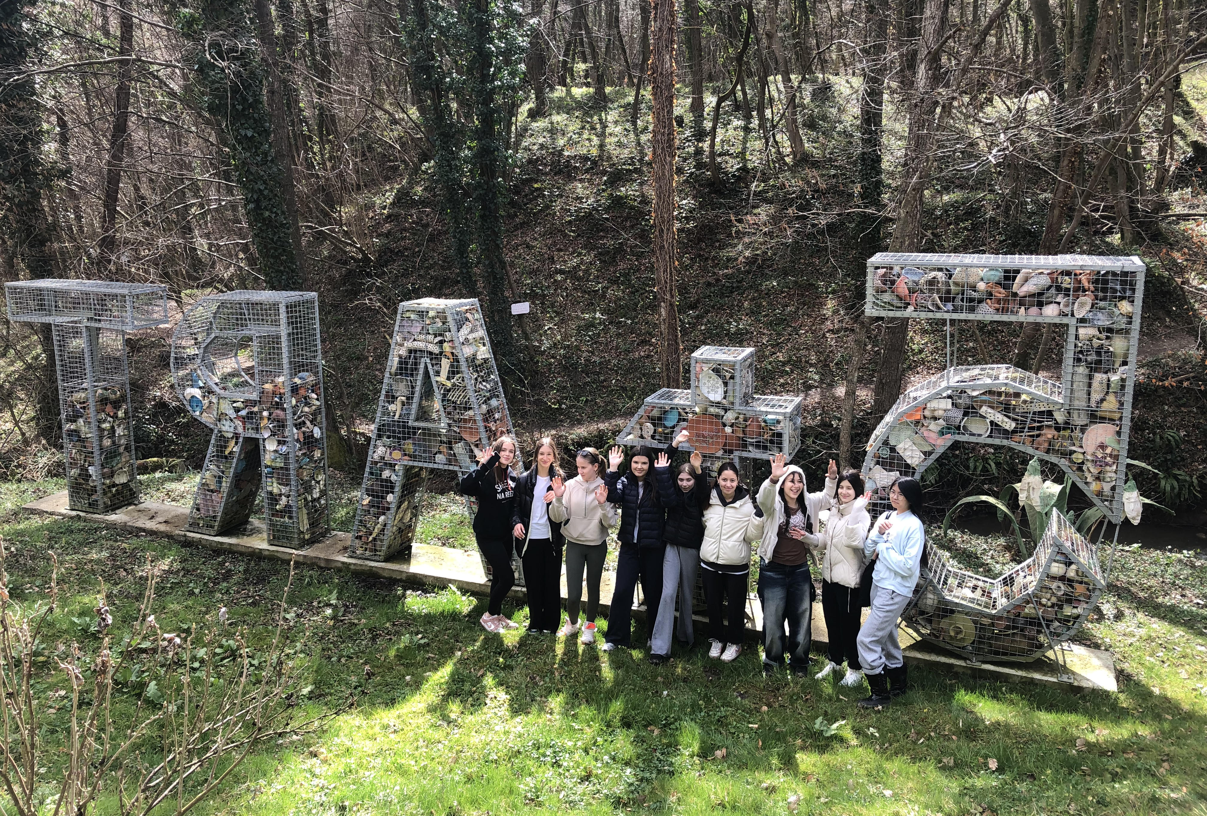 Creek Clean-Up Action at Vukov Dol 