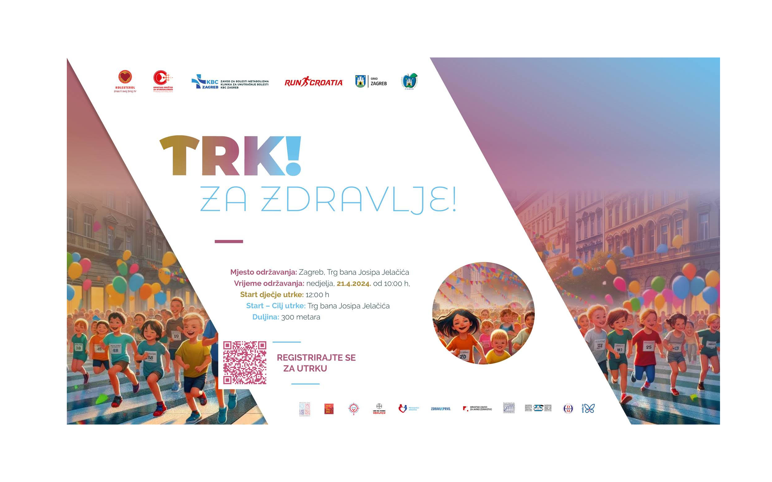 Pozivamo Vas na Dječju Utrku 